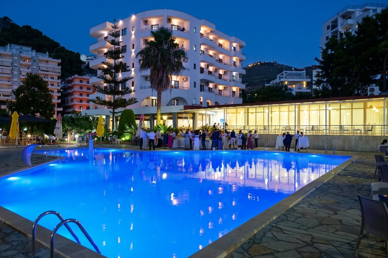 Dining at Mediterrane Hotel