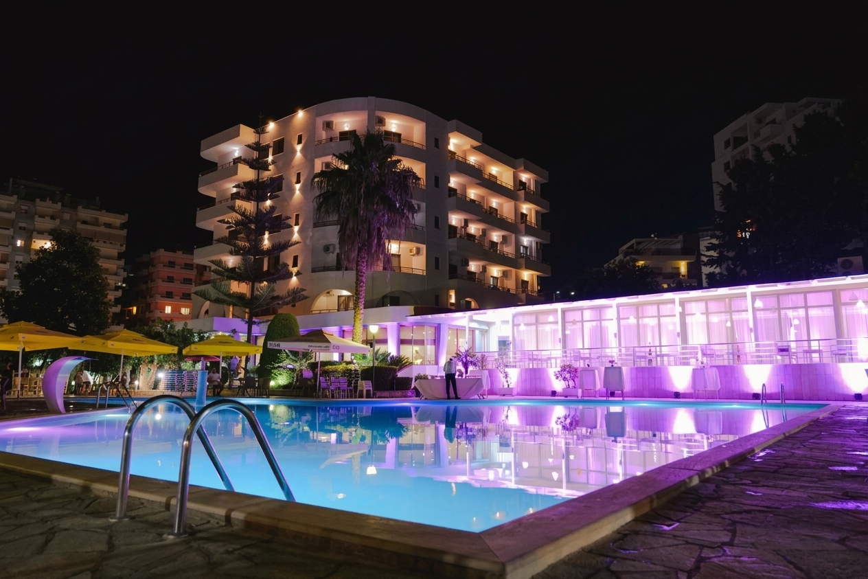 Hotel Mediterrane Saranda Coastal View